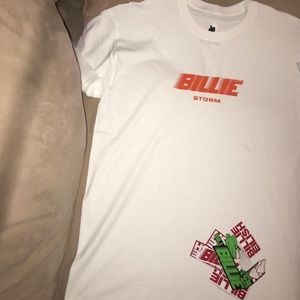 Billie Eilish racer storm t shirt merch blohsh cdg